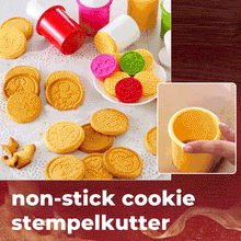 Last inn bildet i Galleri-visningsprogrammet, Non-Stick Stempelsett for småkaker
