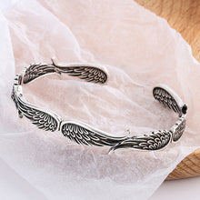 Last inn bildet i Galleri-visningsprogrammet, Englevinger vintage stil armbånd
