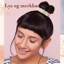 Last inn bildet i Galleri-visningsprogrammet, Elegant Hårpynt med hengende strass
