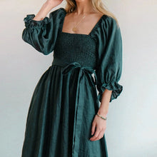 Last inn bildet i Galleri-visningsprogrammet, French Ruffled Lantern Sleeves Multi-wear kjole med rysjermer
