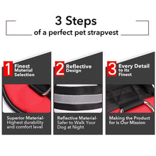 Last inn bildet i Galleri-visningsprogrammet, Reflective all-in-one No Pull Dog Harness
