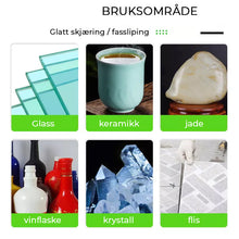Last inn bildet i Galleri-visningsprogrammet, Sag-blad for glassskjæring
