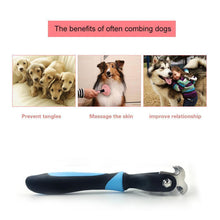 Last inn bildet i Galleri-visningsprogrammet, Pet Grooming Dual Sided Comb
