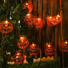 Last inn bildet i Galleri-visningsprogrammet, 🎃Halloween gresskar lyslenke med 2 belysningsmuligheter
