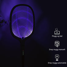 Last inn bildet i Galleri-visningsprogrammet, Myggdrepende lampe USB oppladbart
