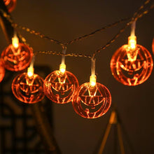Last inn bildet i Galleri-visningsprogrammet, 🎃Halloween gresskar lyslenke med 2 belysningsmuligheter
