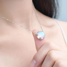 Last inn bildet i Galleri-visningsprogrammet, Aurore Borealis Silver Necklace
