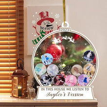 Last inn bildet i Galleri-visningsprogrammet, I dette huset lytter vi til Taylors versjon av Ornament
