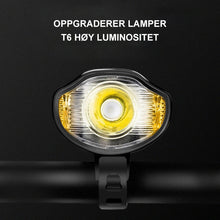 Last inn bildet i Galleri-visningsprogrammet, Sykkellys for tramping om natten

