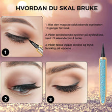 Last inn bildet i Galleri-visningsprogrammet, Selvklebende Long Lasting Eyeliner Eyelash Lim Pencil
