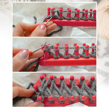 Last inn bildet i Galleri-visningsprogrammet, Skjerf strikkevevsett
