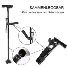 Last inn bildet i Galleri-visningsprogrammet, Teleskopisk sammenleggbar stokk
