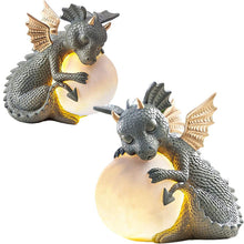 Last inn bildet i Galleri-visningsprogrammet, MystiCalls Garden Dragon Meditated  Statue Collecting

