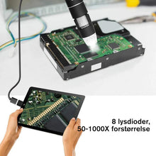 Last inn bildet i Galleri-visningsprogrammet, USB digitalt mikroskop ledet pc-tilkoblingsbar
