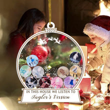 Last inn bildet i Galleri-visningsprogrammet, I dette huset lytter vi til Taylors versjon av Ornament

