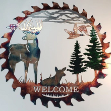 Last inn bildet i Galleri-visningsprogrammet, Wall Metal Art Home Decor
