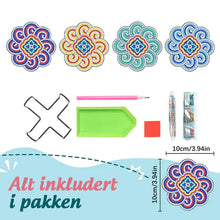 Last inn bildet i Galleri-visningsprogrammet, Dekkebrikker for diamantunderlegg(Mandala)
