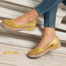 Last inn bildet i Galleri-visningsprogrammet, Woman Round-toe Hollow-out Breathable Flat Sandal

