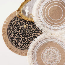 Last inn bildet i Galleri-visningsprogrammet, Rundskriv broderi nordisk stil bord matte
