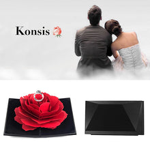 Last inn bildet i Galleri-visningsprogrammet, Ringboks med 3D Rose i papir
