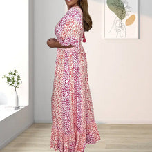 Last inn bildet i Galleri-visningsprogrammet, Geometri Multi Print V-hals Kimono Jumpsuits
