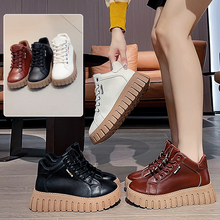 Last inn bildet i Galleri-visningsprogrammet, Popular Thick Sole Low-cut Boots
