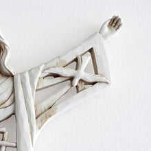 Last inn bildet i Galleri-visningsprogrammet, Risen Christ Wall Cross Jesus Figurer
