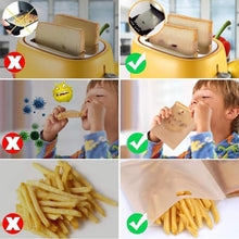 Last inn bildet i Galleri-visningsprogrammet, Reusable Perfect Toaster Bag(5pc Set)
