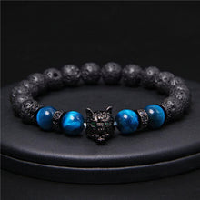 Last inn bildet i Galleri-visningsprogrammet, Ulvhode Tigerøye Armbånd
