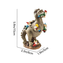 Last inn bildet i Galleri-visningsprogrammet, Dinosaur dwarf ornaments
