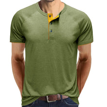 Last inn bildet i Galleri-visningsprogrammet, Henley Collar sommer T-skjorte for menn
