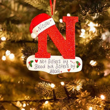 Last inn bildet i Galleri-visningsprogrammet, DIY Letters Christmas Hanging Ornaments
