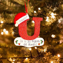 Last inn bildet i Galleri-visningsprogrammet, DIY Letters Christmas Hanging Ornaments
