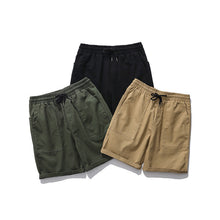 Last inn bildet i Galleri-visningsprogrammet, Lett bomulls cargo-shorts for menn
