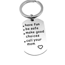 Last inn bildet i Galleri-visningsprogrammet, Reminder to Do Things Stainless Steel Keychain
