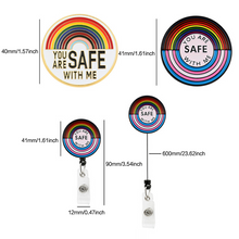 Last inn bildet i Galleri-visningsprogrammet, 'You are Safe with ME' emaljert brosjepinner anheng
