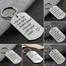 Last inn bildet i Galleri-visningsprogrammet, Reminder to Do Things Stainless Steel Keychain
