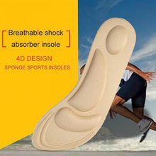 Last inn bildet i Galleri-visningsprogrammet, 4D Insole Comforter-Reduce Shock And Pressure-1 Pair
