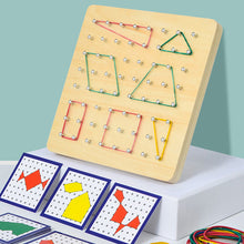 Last inn bildet i Galleri-visningsprogrammet, Geoboard av tre
